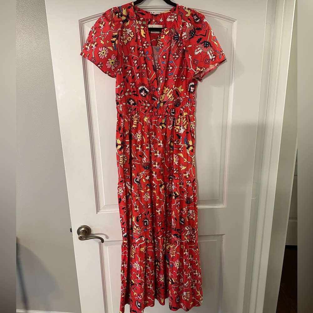 Anthropologie somerset maxi dress